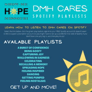 DMH CARES Spotify Playlists