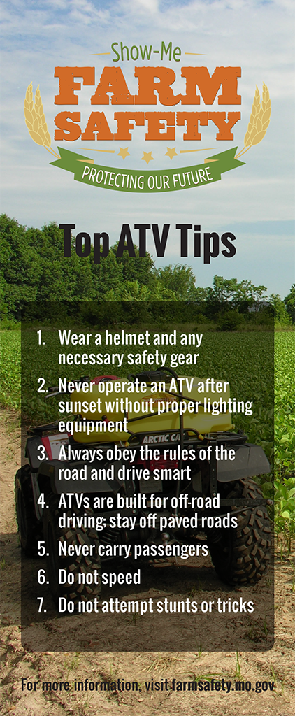ATV (All Terrain Vehicle) Safety Tips